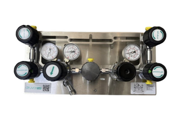 Central de Gases Dúplex Semiautomática para Gases Especiales